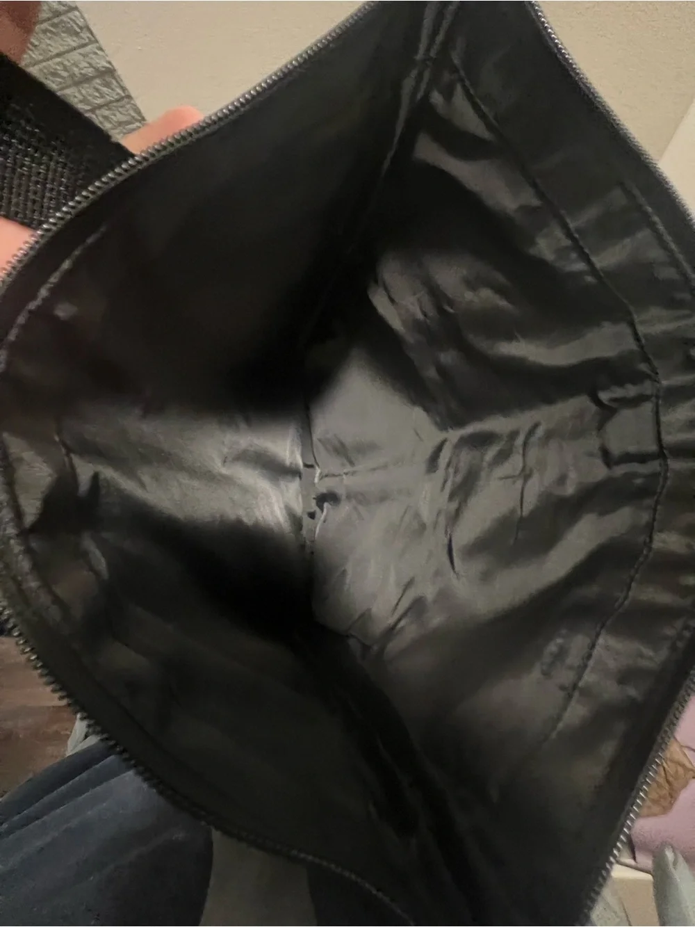 Lush Black Men's Roll-Top Backpack